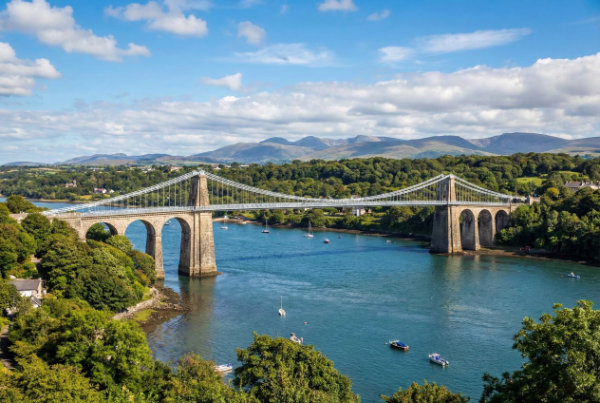 Menai Suspension Bridge Anglesey